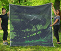 Flying Dutchman Ghost Pirate Ship Print Quilt