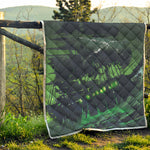 Flying Dutchman Ghost Pirate Ship Print Quilt