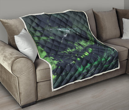 Flying Dutchman Ghost Pirate Ship Print Quilt