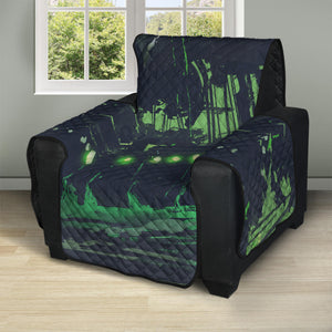 Flying Dutchman Ghost Pirate Ship Print Recliner Protector