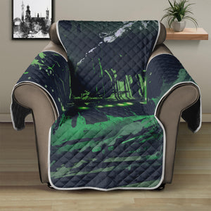 Flying Dutchman Ghost Pirate Ship Print Recliner Protector