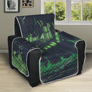 Flying Dutchman Ghost Pirate Ship Print Recliner Protector