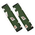 Flying Poker Cards Print Car Seat Belt Covers