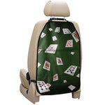 Flying Poker Cards Print Car Seat Organizers