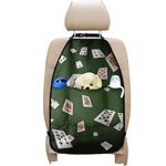 Flying Poker Cards Print Car Seat Organizers
