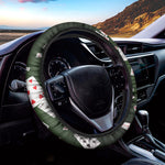 Flying Poker Cards Print Car Steering Wheel Cover