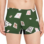 Flying Poker Cards Print Men's Boxer Briefs