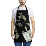 Flying US Dollar Print Apron