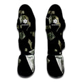 Flying US Dollar Print Muay Thai Shin Guards