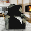 Flying US Dollar Print Recliner Slipcover