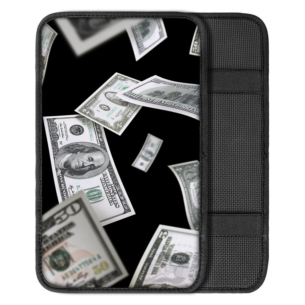 Flying USD Print Car Center Console Cover