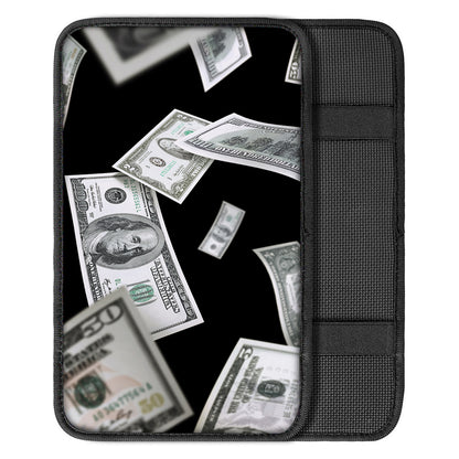 Flying USD Print Car Center Console Cover