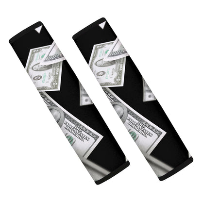 Flying USD Print Car Seat Belt Covers