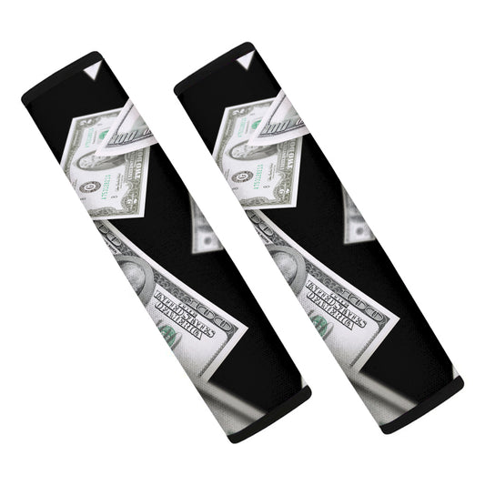 Flying USD Print Car Seat Belt Covers