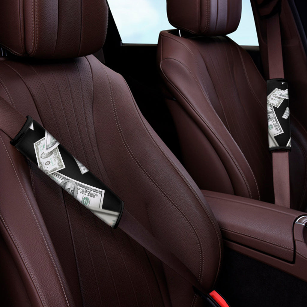 Flying USD Print Car Seat Belt Covers