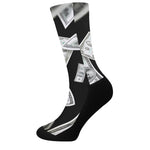 Flying USD Print Crew Socks