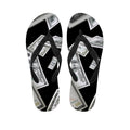 Flying USD Print Flip Flops