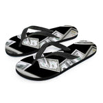 Flying USD Print Flip Flops