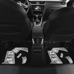 Flying USD Print Front and Back Car Floor Mats