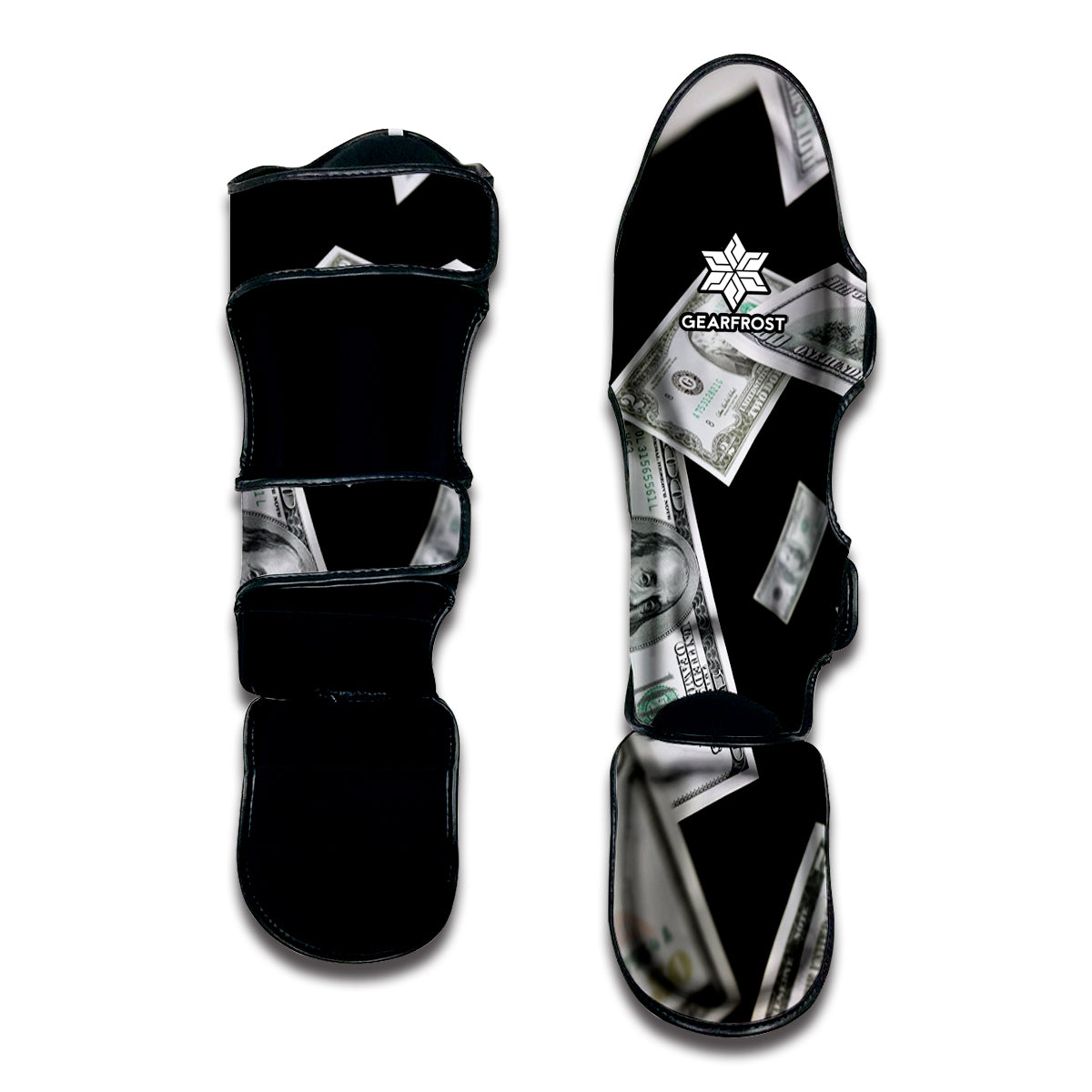 Flying USD Print Muay Thai Shin Guard