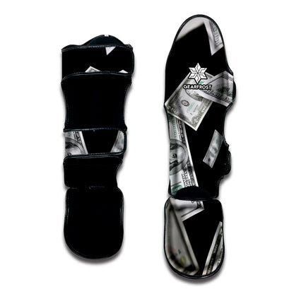 Flying USD Print Muay Thai Shin Guard