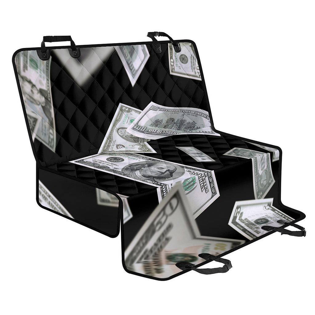 Flying USD Print Pet Car Back Seat Cover