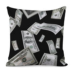 Flying USD Print Pillow Cover
