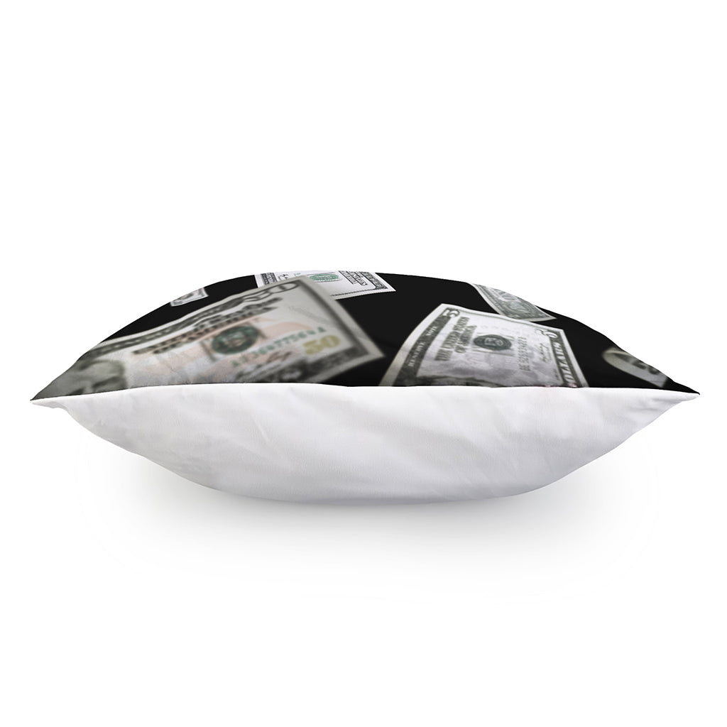 Flying USD Print Pillow Cover