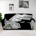 Flying USD Print Sofa Cover