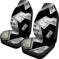Flying USD Print Universal Fit Car Seat Covers