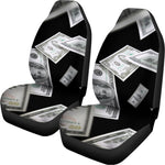 Flying USD Print Universal Fit Car Seat Covers