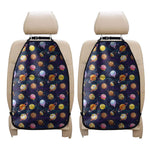 Food Planets Pattern Print Car Seat Organizers