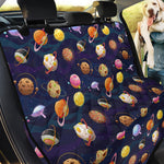 Food Planets Pattern Print Pet Car Back Seat Cover