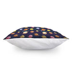 Food Planets Pattern Print Pillow Cover