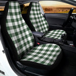 Forest Green Buffalo Check Pattern Print Universal Fit Car Seat Covers