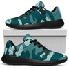 Forest Green Camouflage Print Sport Shoes GearFrost