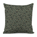 Forest Green Digital Camo Pattern Print Pillow Cover