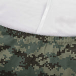 Forest Green Digital Camo Pattern Print Sofa Cover