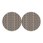 Four Jacks Playing Cards Pattern Print Car Coasters