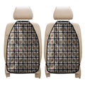 Four Jacks Playing Cards Pattern Print Car Seat Organizers