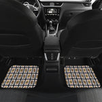 Four Jacks Playing Cards Pattern Print Front and Back Car Floor Mats