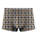Four Jacks Playing Cards Pattern Print Men's Boxer Briefs