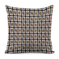 Four Jacks Playing Cards Pattern Print Pillow Cover