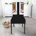 Four Jacks Playing Cards Print Dining Chair Slipcover