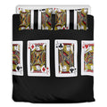 Four Jacks Playing Cards Print Duvet Cover Bedding Set