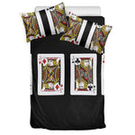 Four Jacks Playing Cards Print Duvet Cover Bedding Set