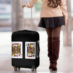 Four Jacks Playing Cards Print Luggage Cover