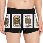 Four Jacks Playing Cards Print Men's Boxer Briefs