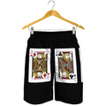 Four Jacks Playing Cards Print Men's Shorts