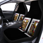 Four Jacks Playing Cards Print Universal Fit Car Seat Covers